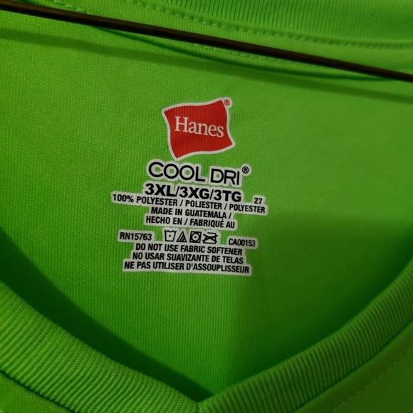 NEW Hanes Sport Cool DRI Performance V-Neck Tee 🐇 - Picture 2 of 6